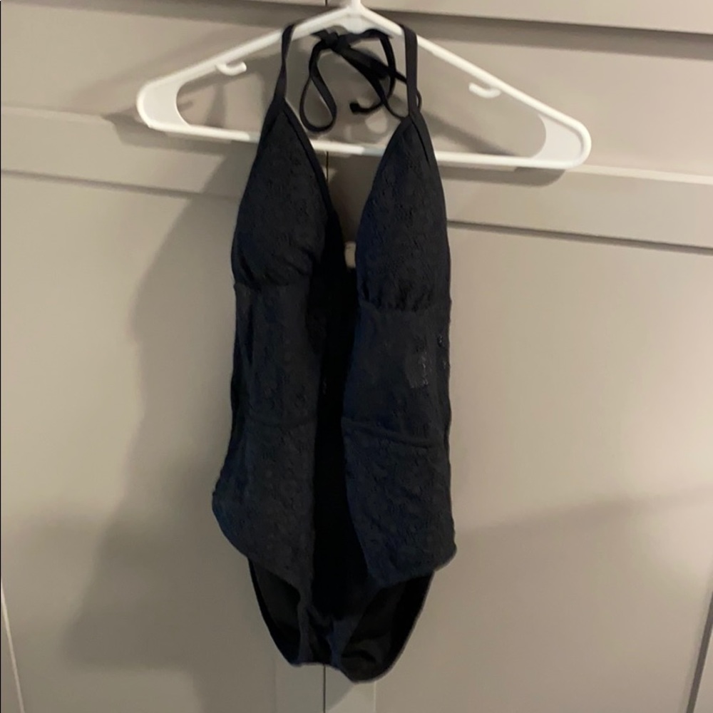 Brand new never worn black one piece swimsuit